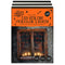 100 Orange LED Curtain Lights - 1.45m