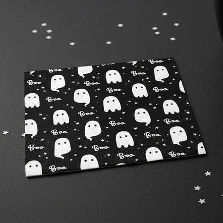 Ghost Paper Napkins - 33cm - Pack of 40
