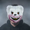 Halloween Horror Teddy Bear Plush Mask