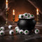 Bag of Spooky Eyeballs - Halloween Props - Pack of 9