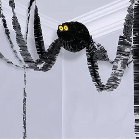 Halloween Spider Honeycomb Ceiling Decoration