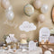 Neutral Colours Baby Shower Latex Balloons - 12