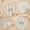 Neutral Baby Shower Paper Plates - 23cm - Pack of 8