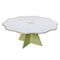 Sage Green Botanical Party Cake Stand