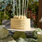 Sage Green Botanical Party Cake Stand
