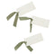 Place Cards With Green Satin Ribbon - Pack of 8
