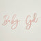 Baby Girl Pink Card Banner - 2m