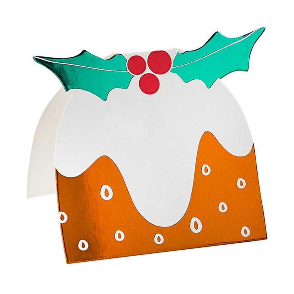 Christmas Pudding Place Cards - Pack of 10