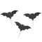 Halloween Bat Food Picks - Pack of 12