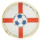 Come on England Foiled Paper Plates - Pack of 8