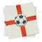 Come on England Foiled Paper Napkins - Pack of 16