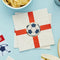 Come on England Foiled Paper Napkins - Pack of 16