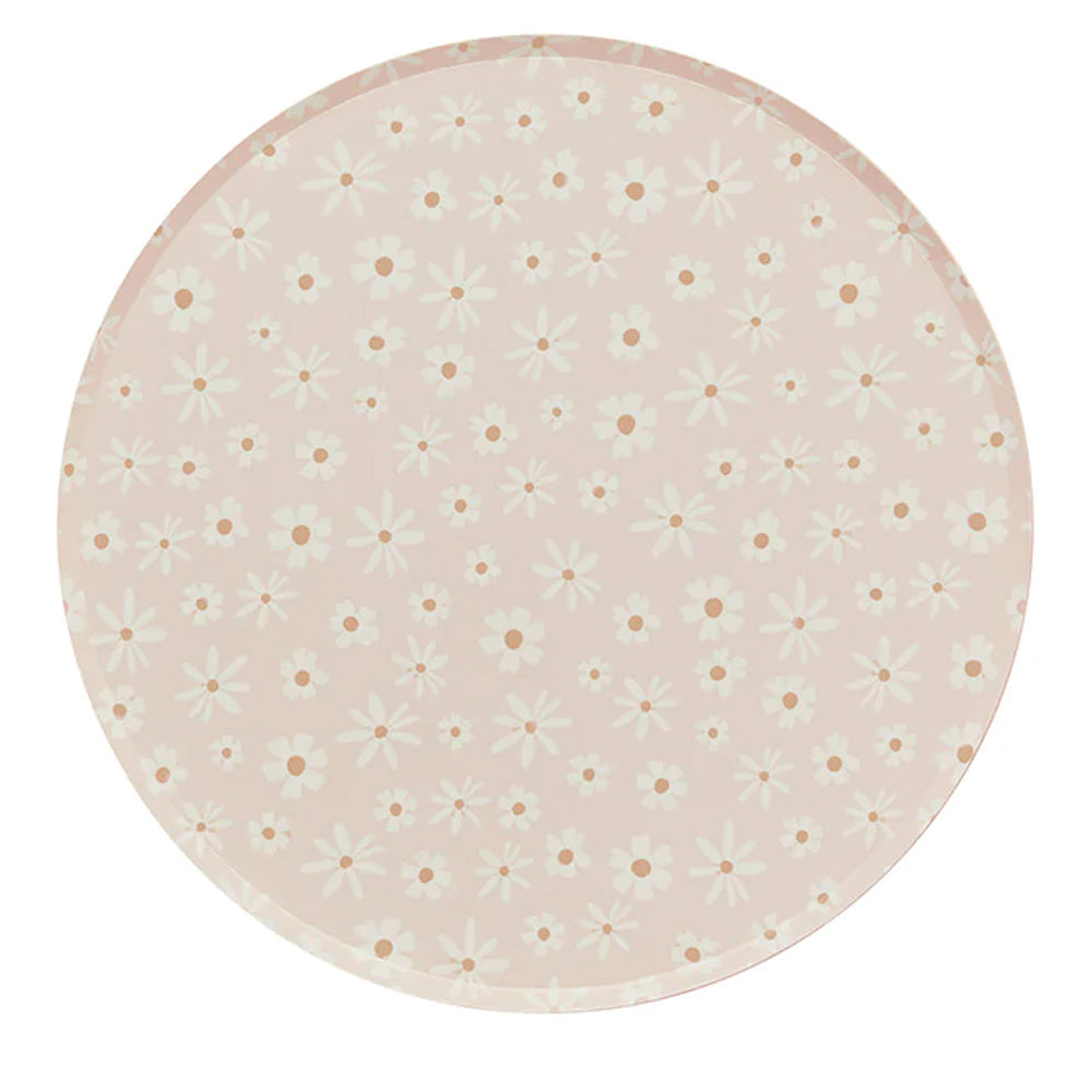Daisy Paper Plates - Pack of 8