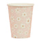 Daisy Paper Cups - Pack of 8