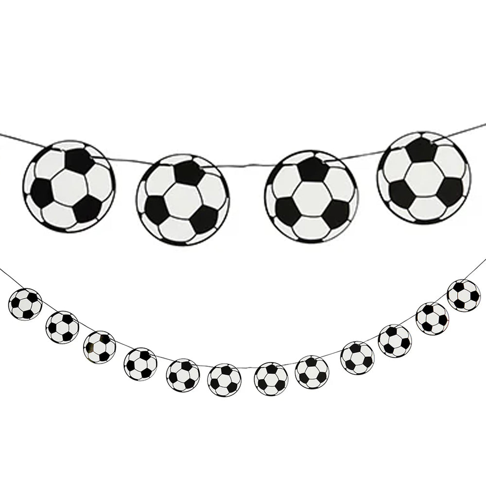 Football Garland Decoration 2.5m Party Packs