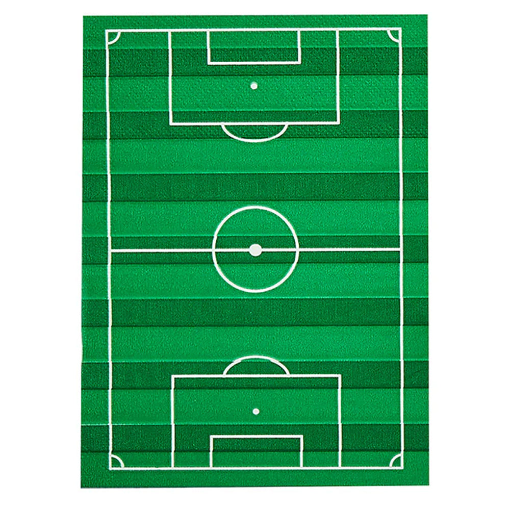 Football Pitch Paper Napkins - Pack of 16