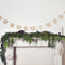 Wooden Snowflake Garland Decoration - 2.5m