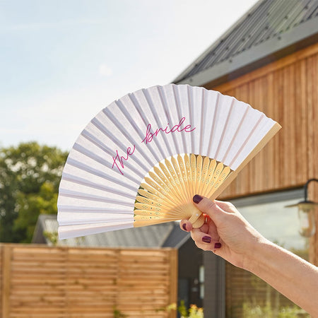 Bride Paper Fan