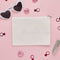 Bride Embroidered Cotton Zip Pouch Bag