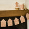 Gingerbread House Christmas Card Bunting - 2m