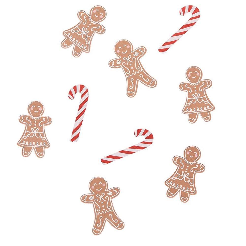 Gingerbread & Candy Cane Table Confetti - 10g