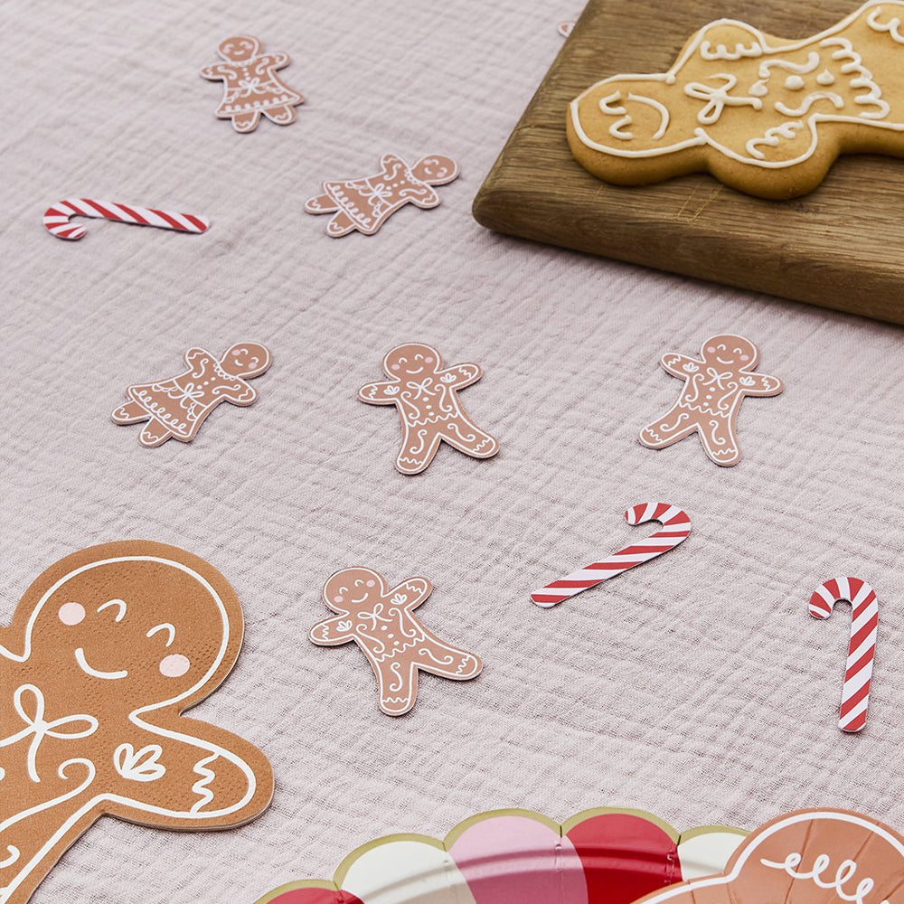 Gingerbread & Candy Cane Table Confetti - 10g
