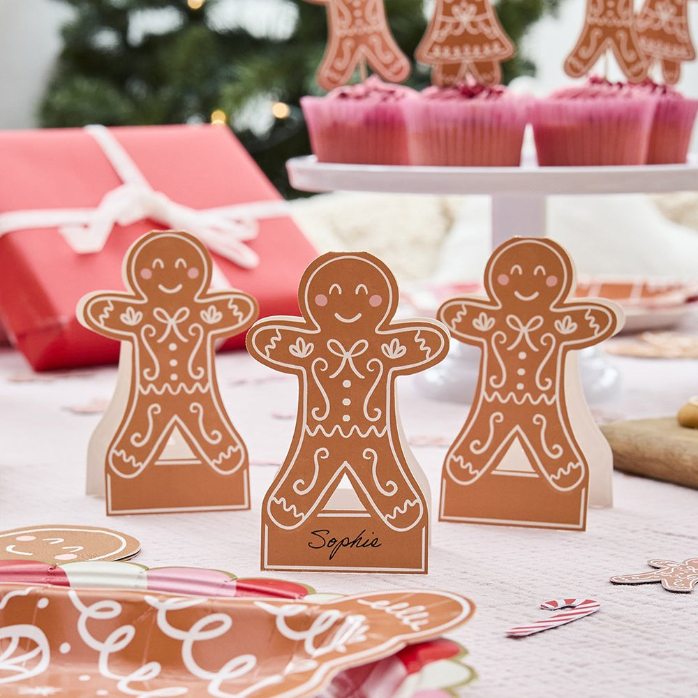 Gingerbread Placecards - Pack of 10