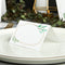 Geometric Botanical Greenery Place Cards - Pack of 10