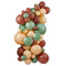 Sage Green, Nude & Brown Latex Balloon Arch Kit - 63 Balloons