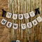 Happy New Year Banner With Black Velvet Bows - 2m
