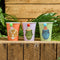 Dinosaur Party Pom Pom Paper Cups - Pack of 6