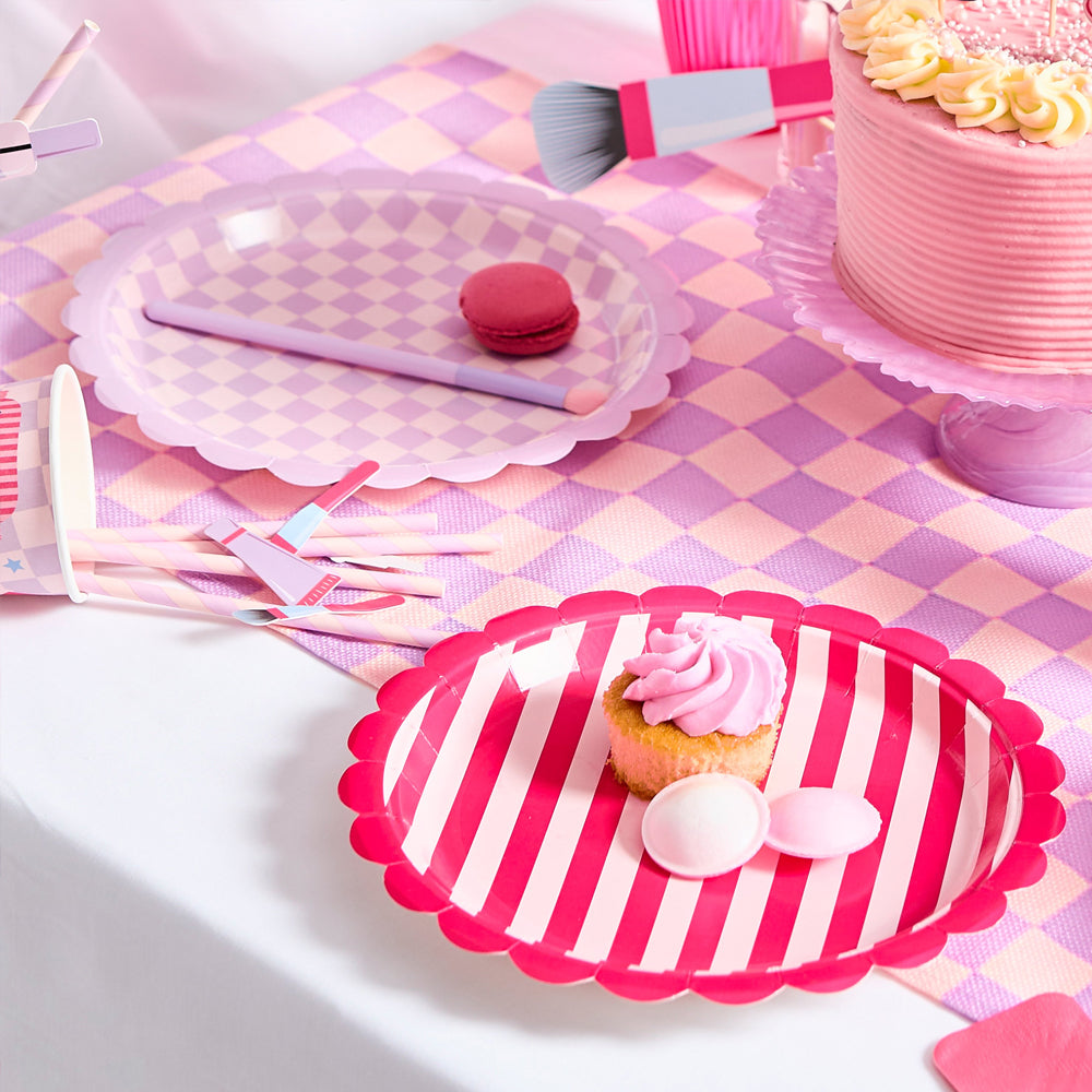 Pamper Party Paper Plates - Pack of 8