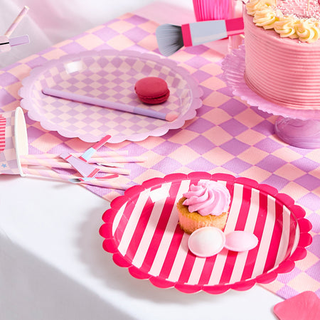 Pamper Party Paper Plates - Pack of 8
