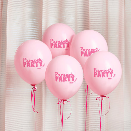 Pamper Party Latex Balloons - 12