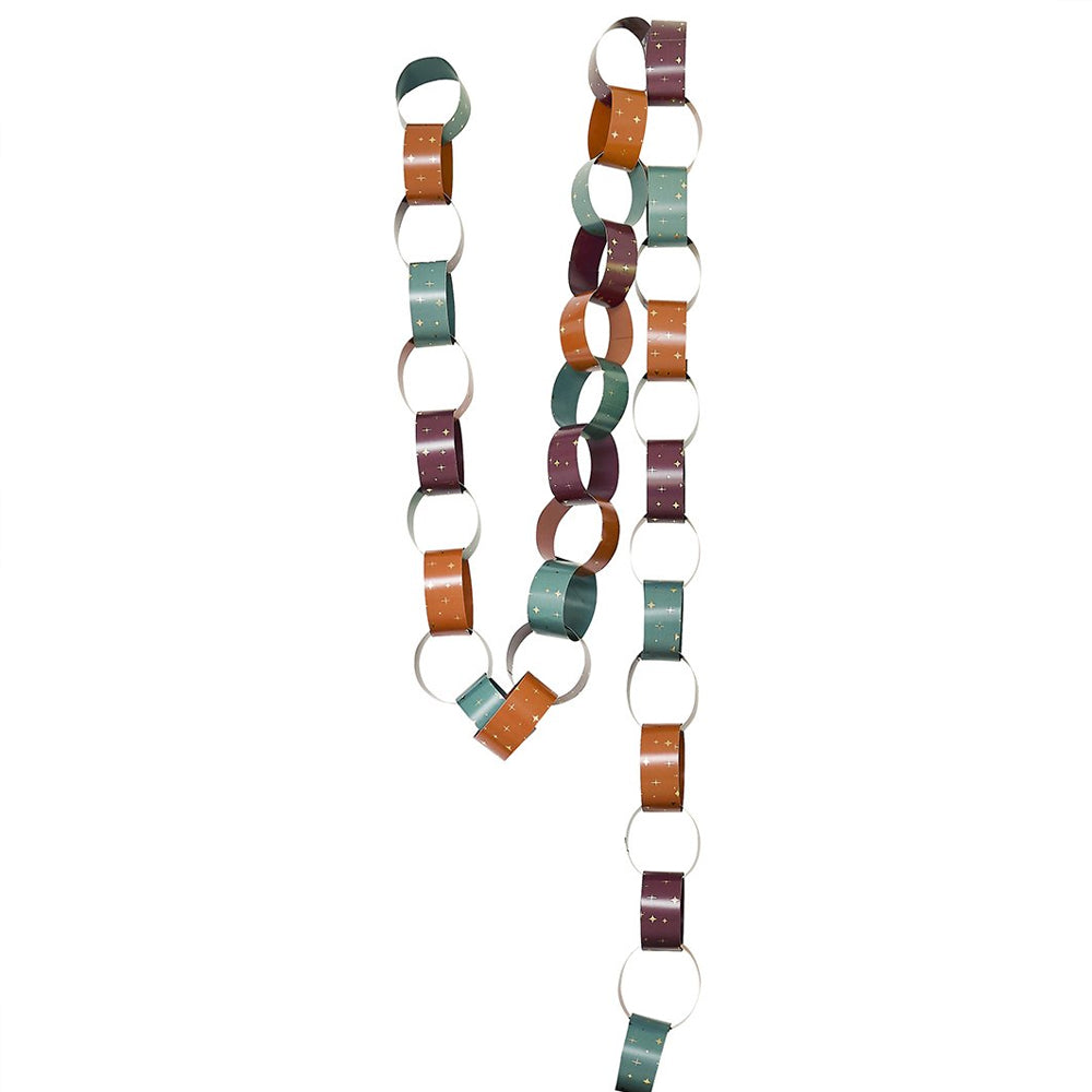 Christmas Star Paper Chains Kit - Pack of 48