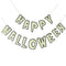 Glow In The Dark Happy Halloween Card Banner - 2m