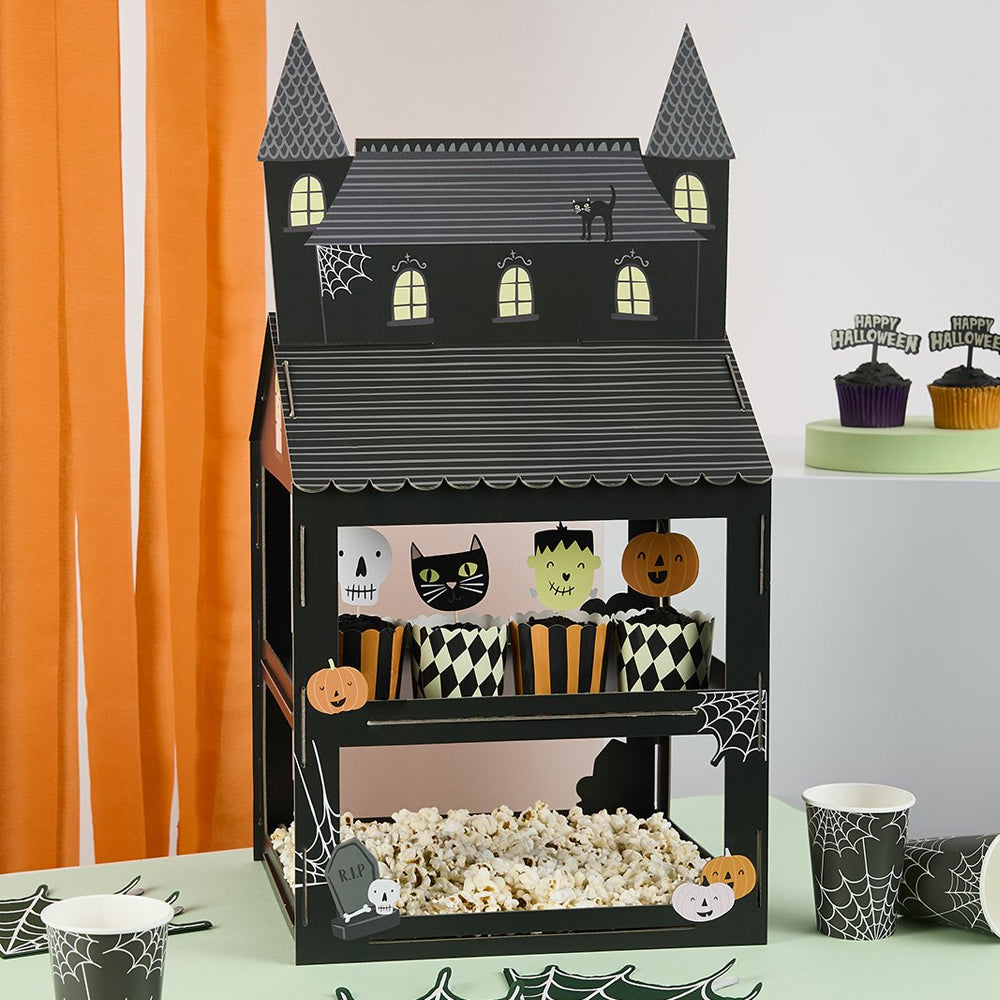 Haunted House Treat Stand - 45cm
