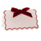 Velvet Bow Place Cards - Pack of 8