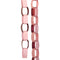 Pink and Red Stripe Paper Chains - Pack of 48