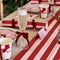 Red Velvet Bows - Pack of 6