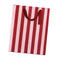 Pink and Red Striped Small Gift Bag