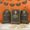 Customisable Gravestone Sign Decorations - 30cm - Pack of 3