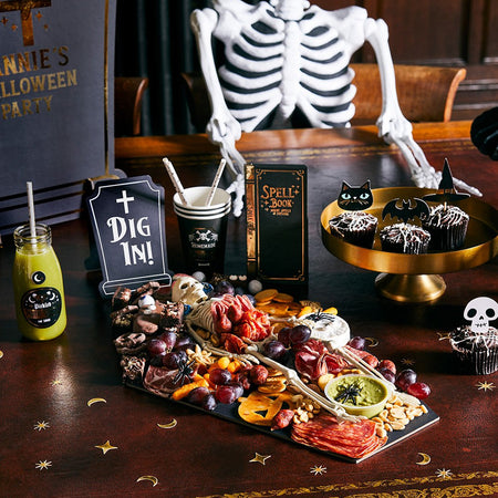 Halloween Black Coffin Grazing Board