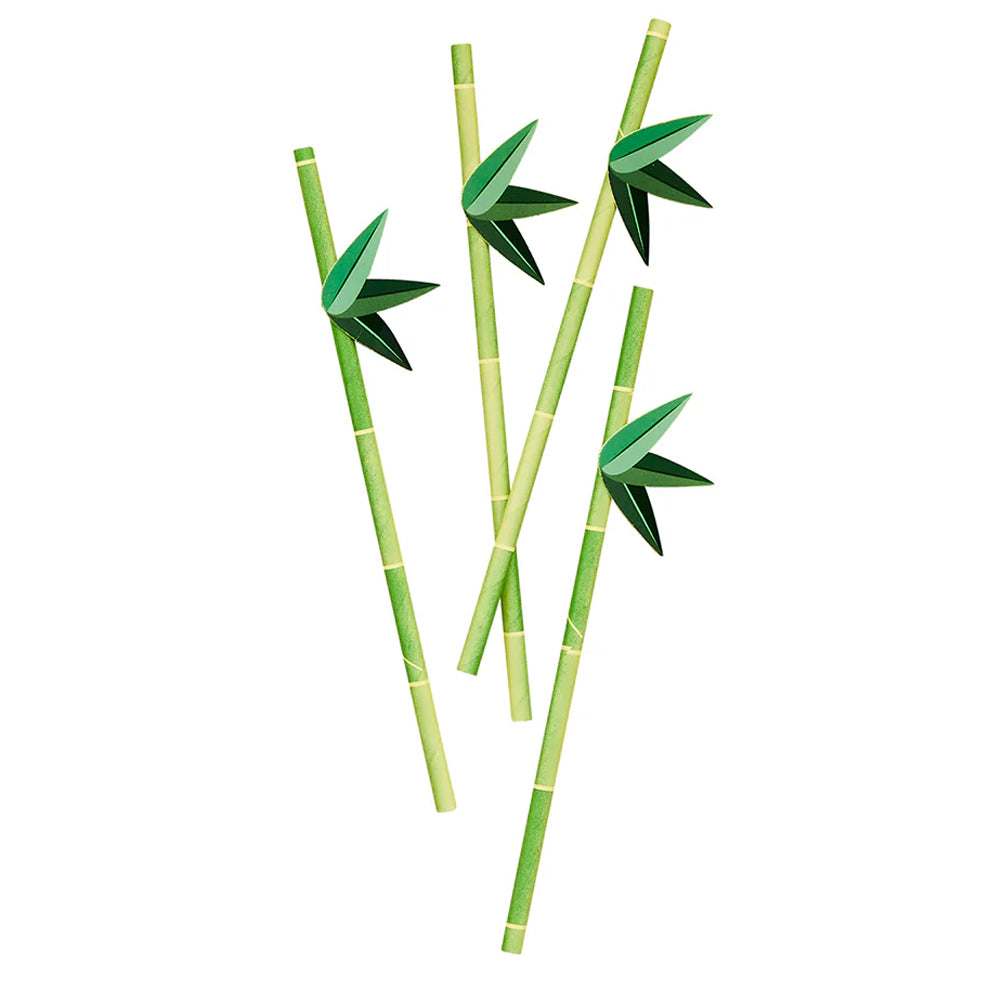 Tropical Paper Straws - Pack of 16