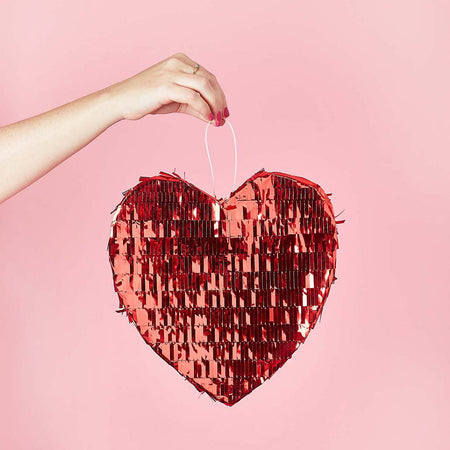Red Heart Pinata - 25cm