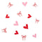Bow and Heart Shaped Confetti - 14g