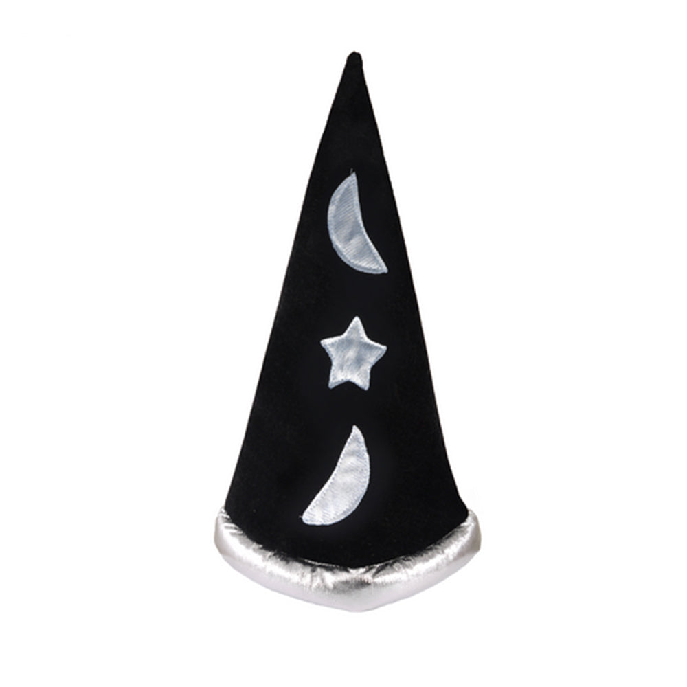 Black and Silver Children's Wizard Hat