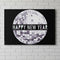 Happy New Year New Year Disco Poster - A3