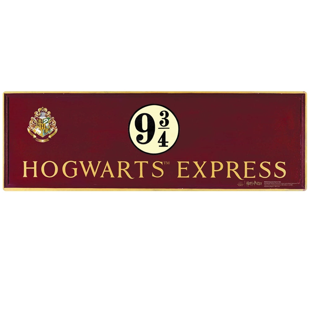 Large Harry Potter Hogwarts Express Sign Wall Cardboard Cutout - 92cm