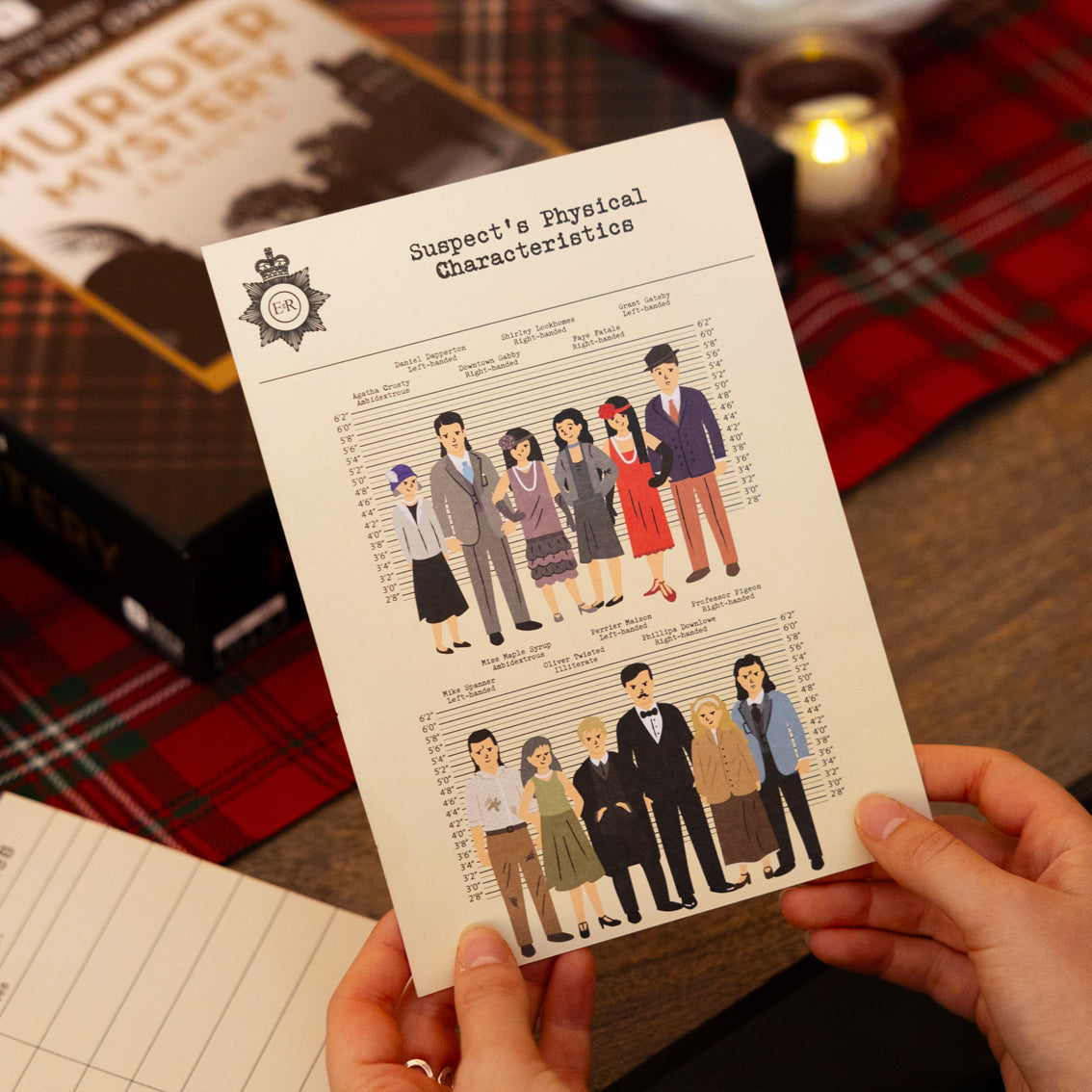 Host Your Own Murder Mystery At The Manor Game